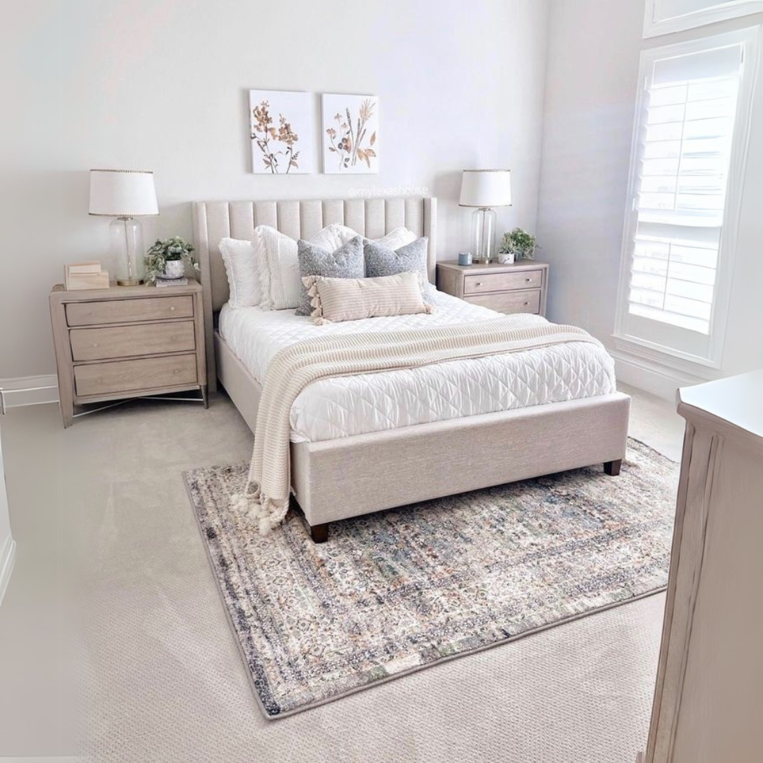 Bed – Off-White, 120x200cm