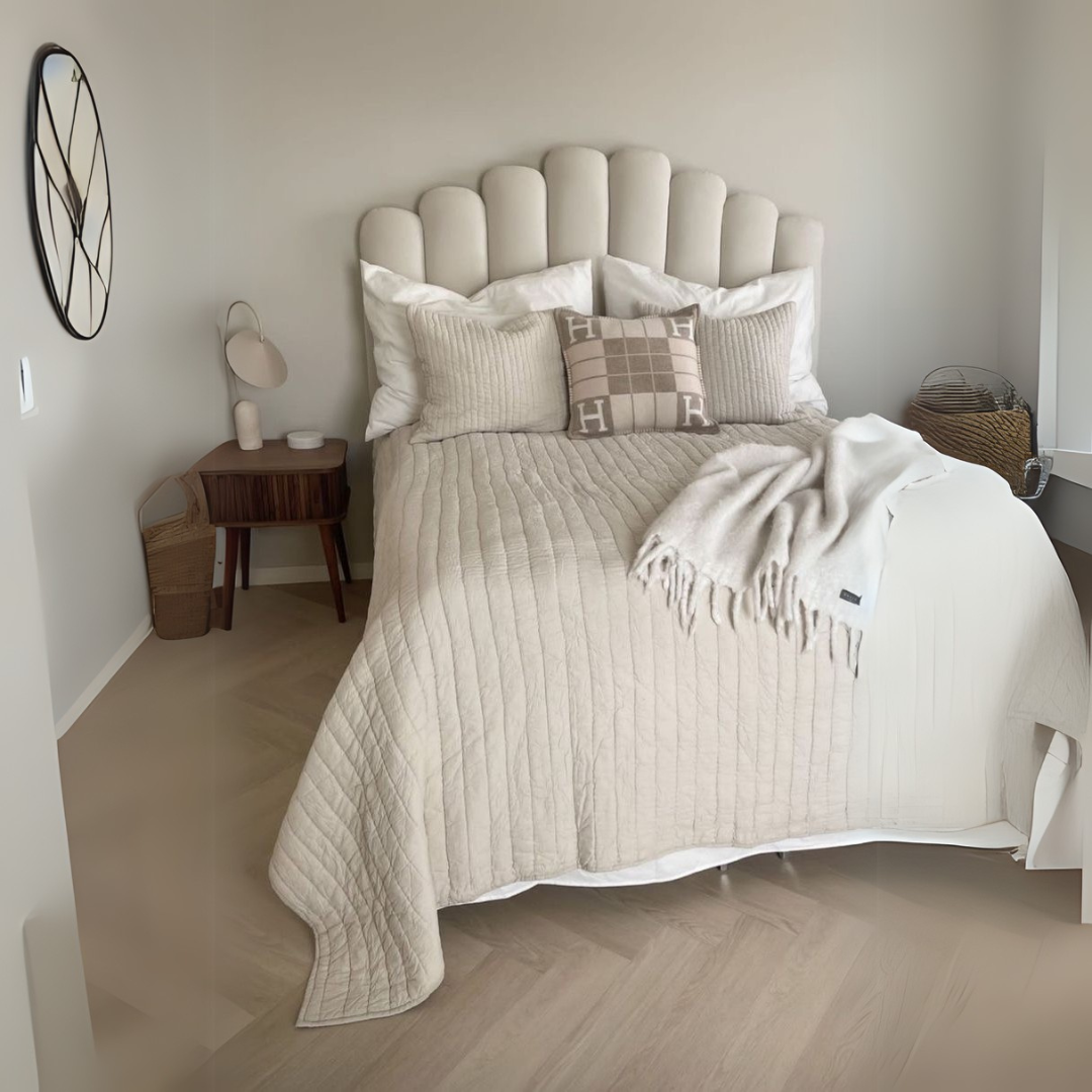 Bed – Off-White, 120x200cm