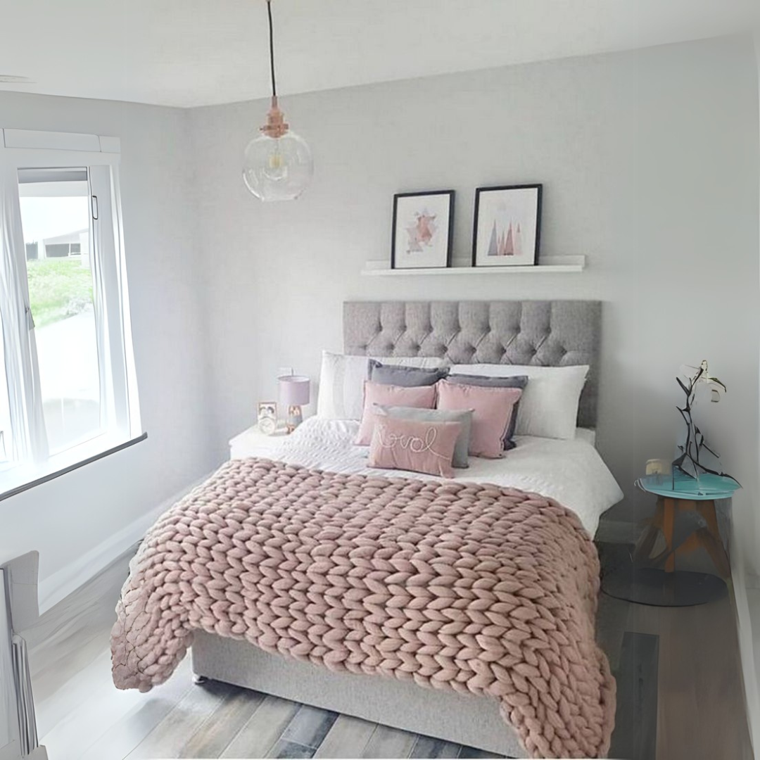 Bed – Grey, 120x200cm