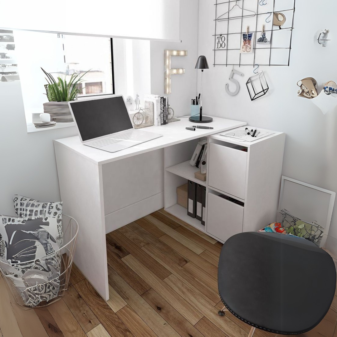 Office Desk – White, 100x50cm