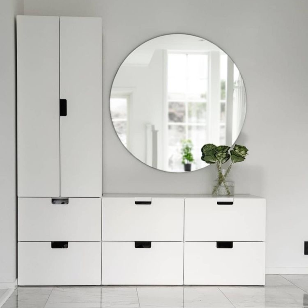 Spacious Drawer Unit – White, 120x40cm