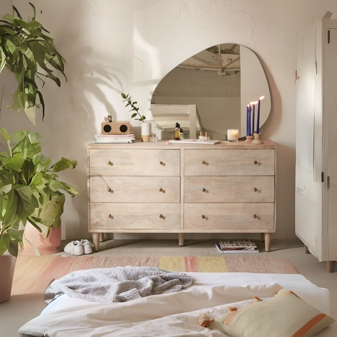 Spacious Drawer Unit – Wooden, 120x40cm