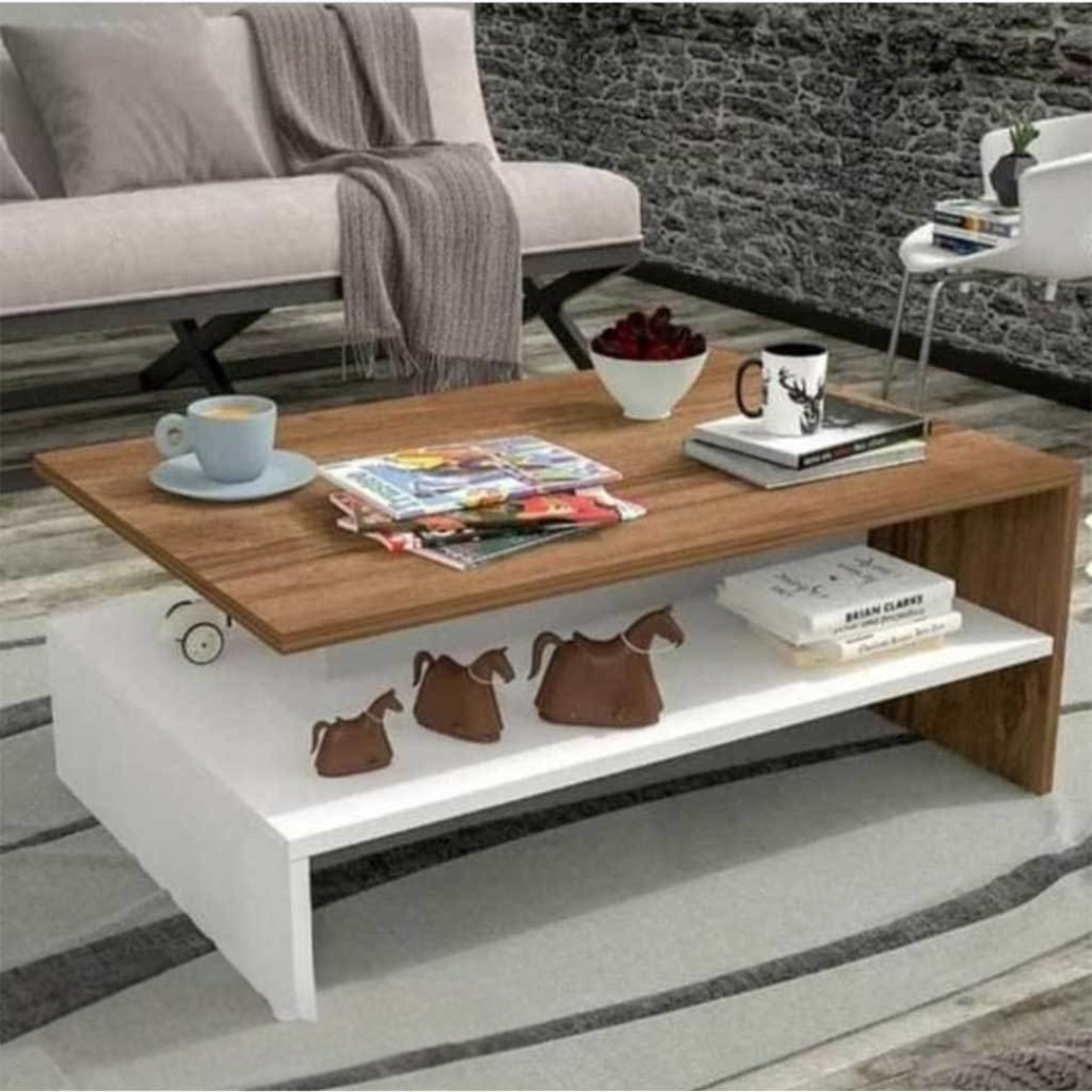 Compact Side Table – MDF, 50x50cm