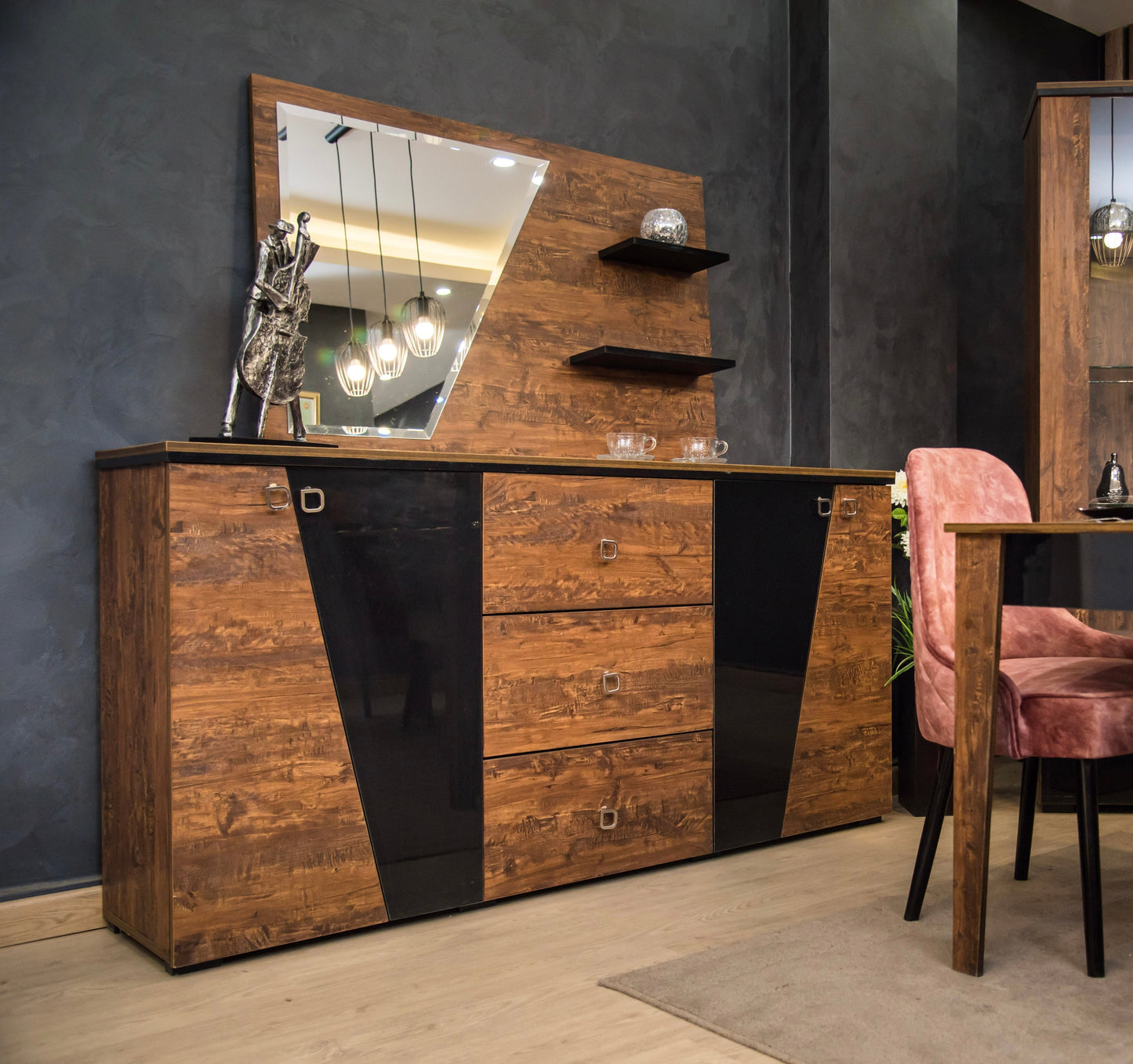 Spacious Buffet – Contour Wood, 100x40cm