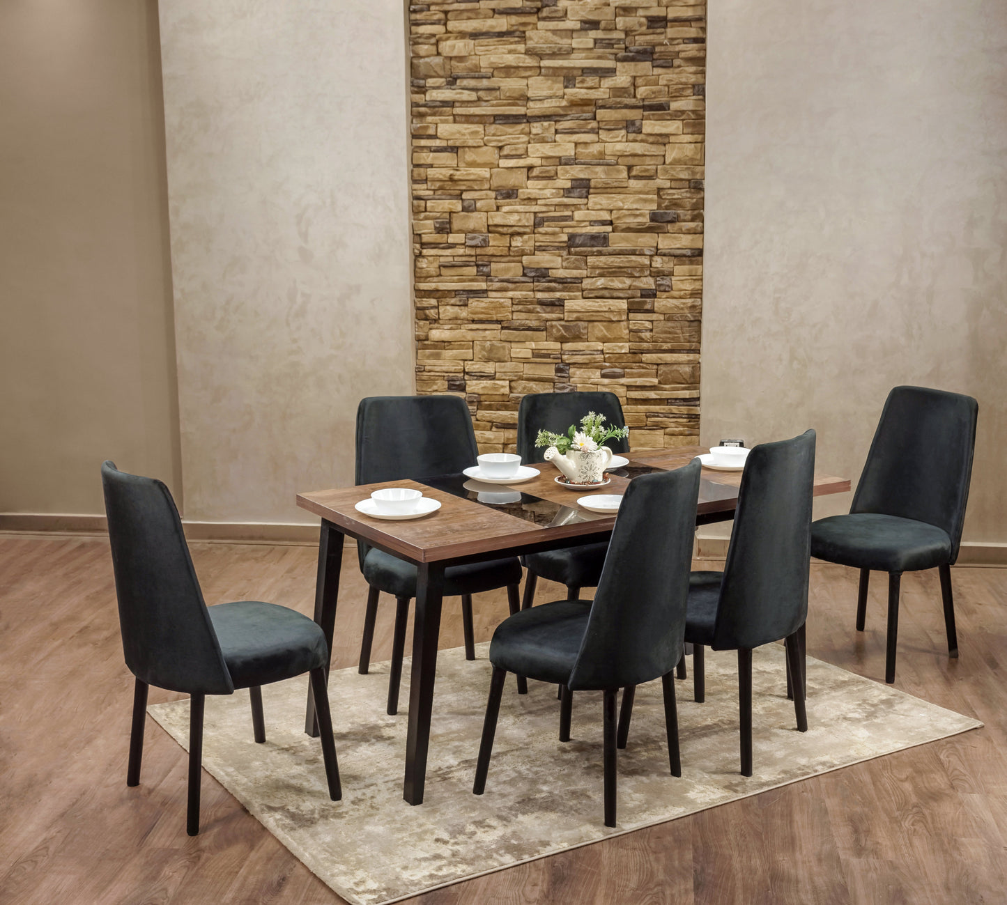 Dining Table - 160 x 80 x 76 cm | HA-DT-108