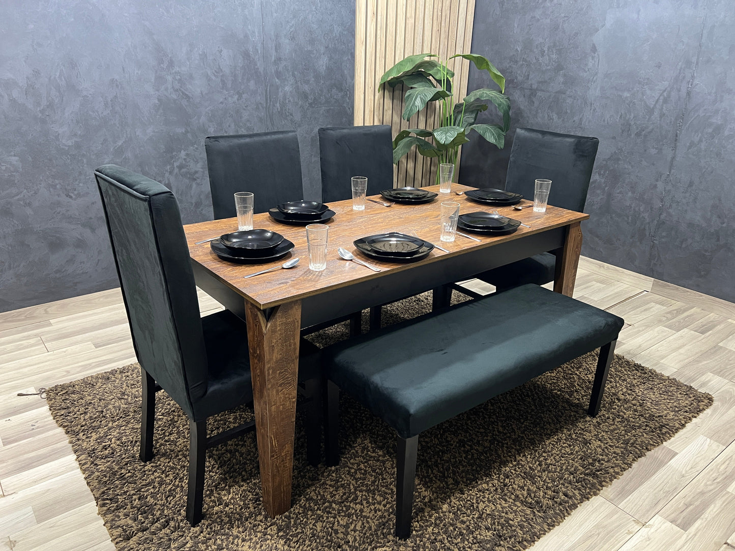 Dining Table - 160 x 80 x 76 cm | HA-DT-3