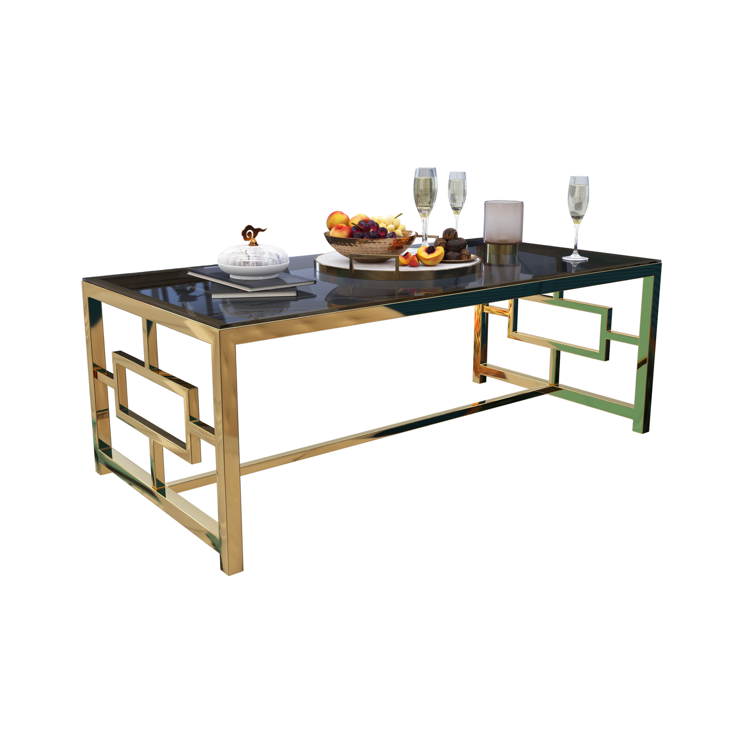 Compact Side Table – MDF, 45x60cm