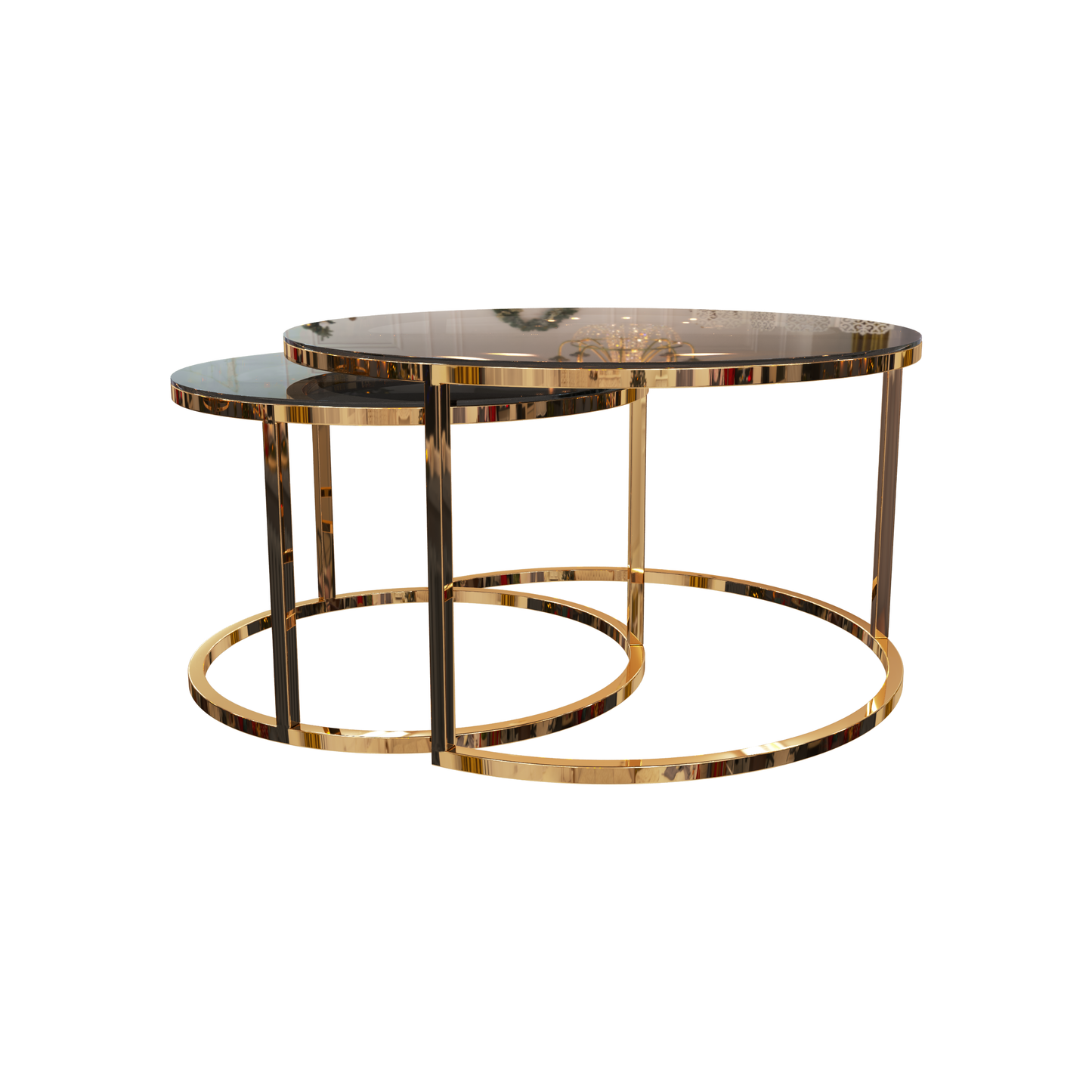 Side Table – Ø80/60cm, H47cm
