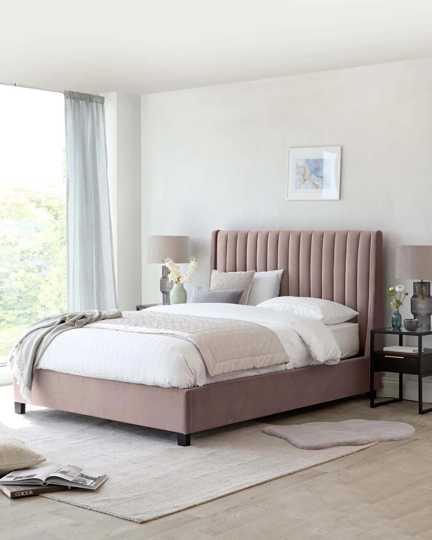 Bed – Pink, 100x195cm