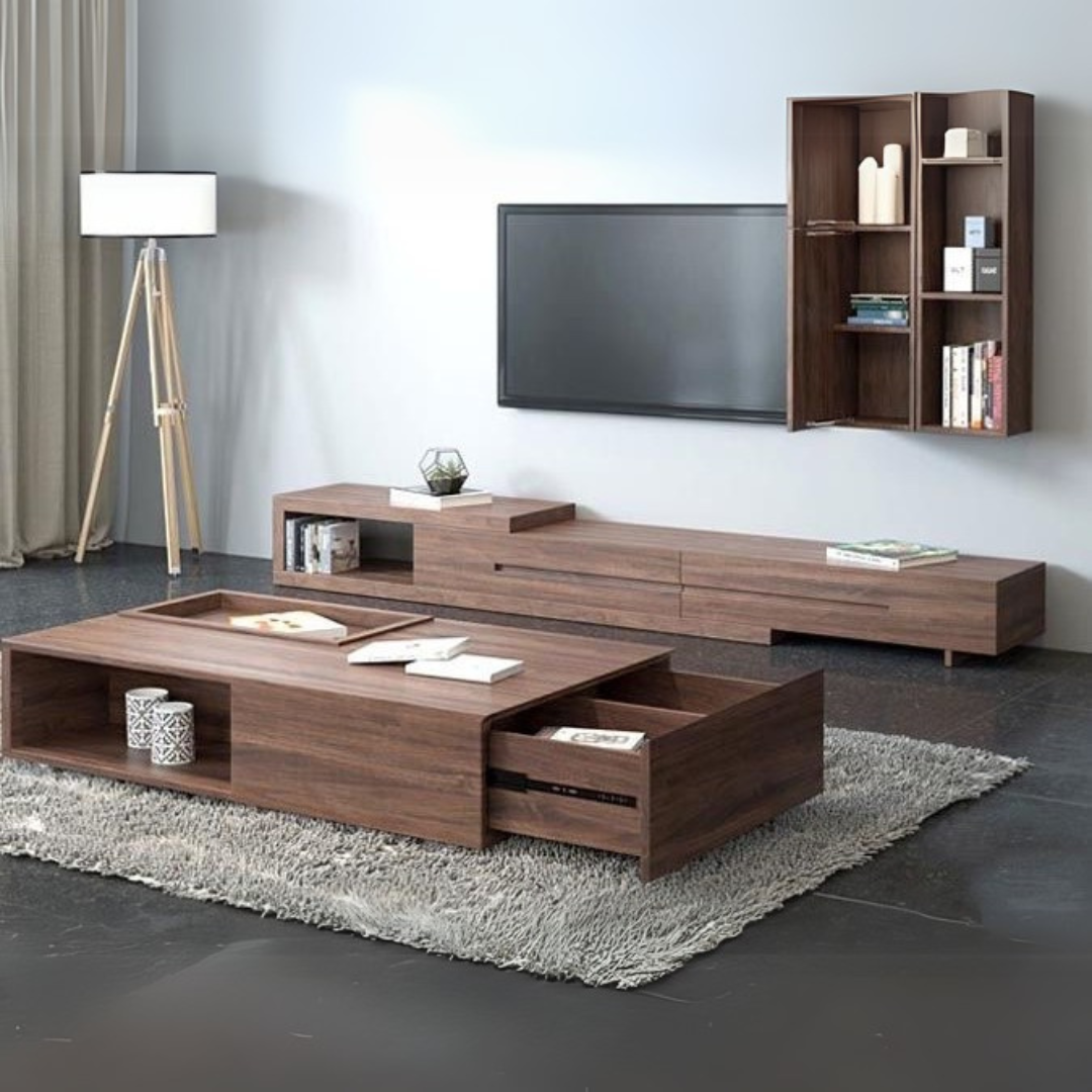 Table Set – Brown, 240x40cm