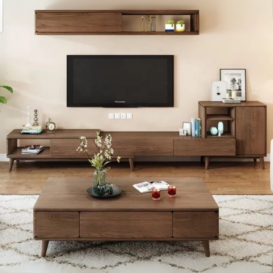Living Room Set Brown - 250 x 40 x 40 cm | SET54