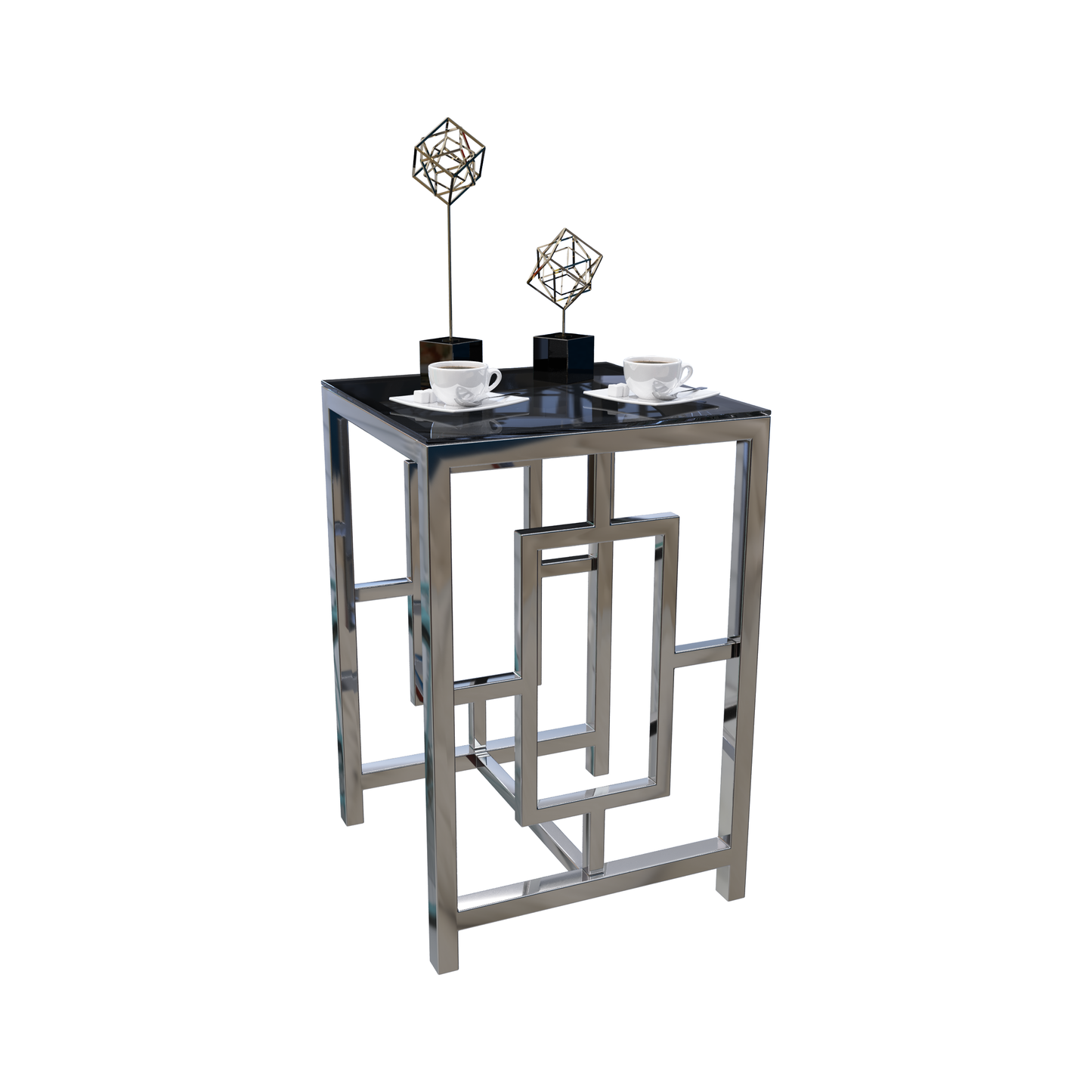 Compact Side Table – MDF, 60x45cm