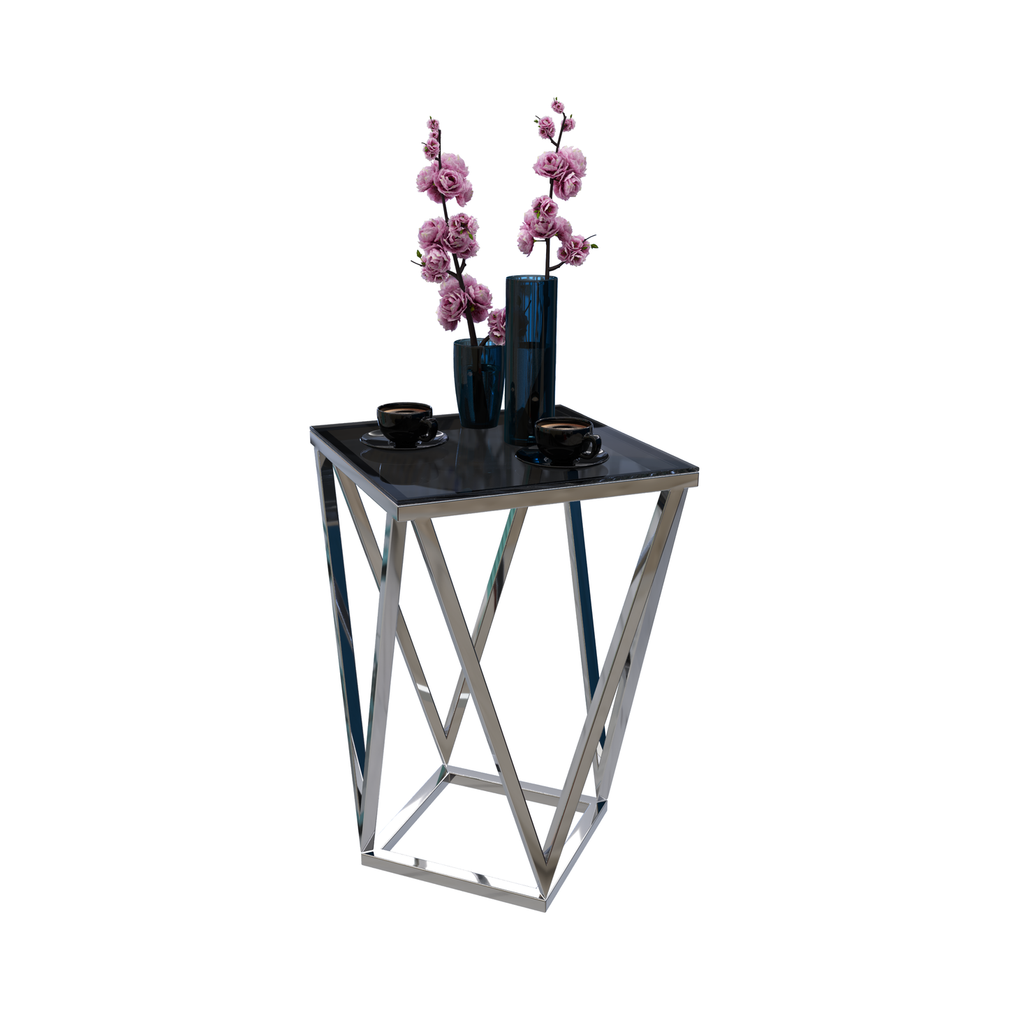 Compact Side Table – MDF, 60x40cm