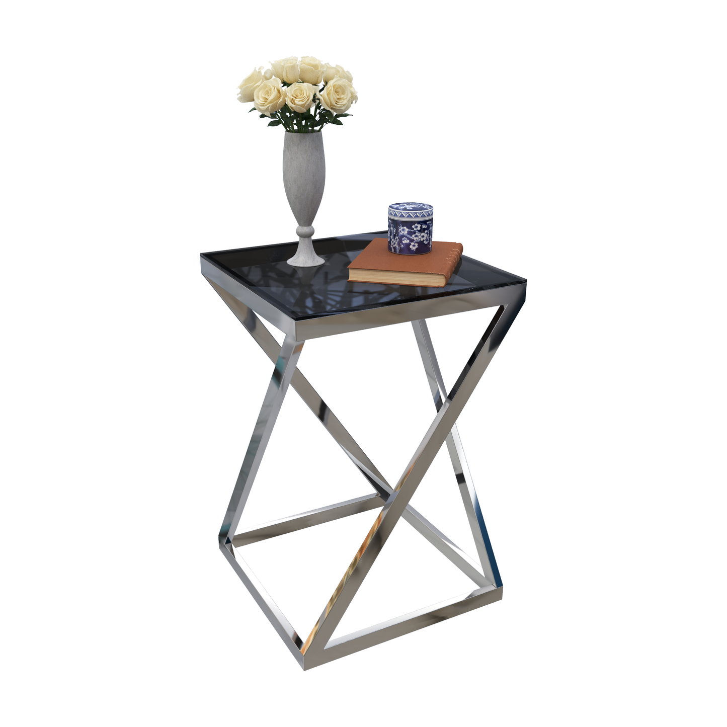 Compact Side Table – MDF, 60x40cm