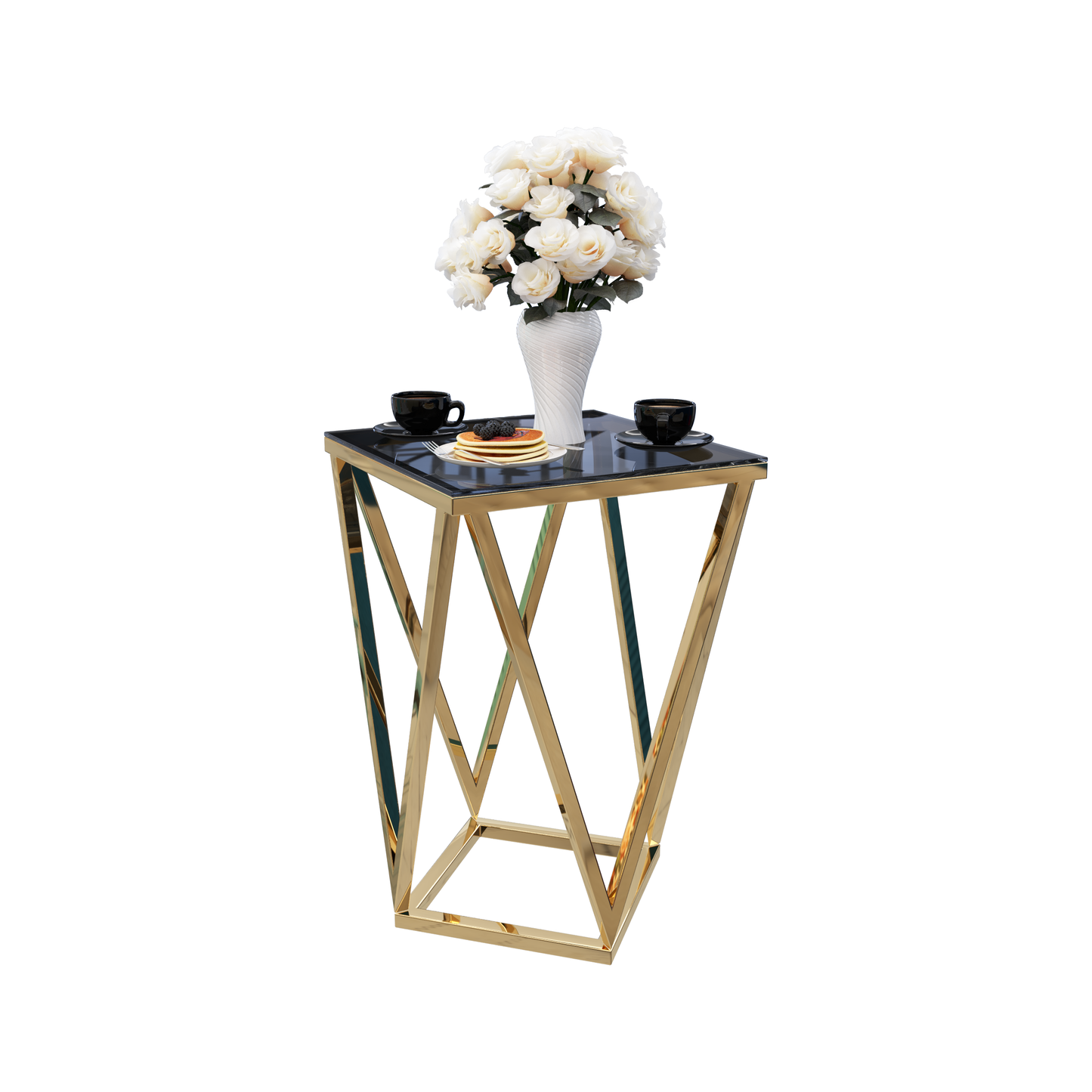 Compact Side Table – MDF, 60x40cm