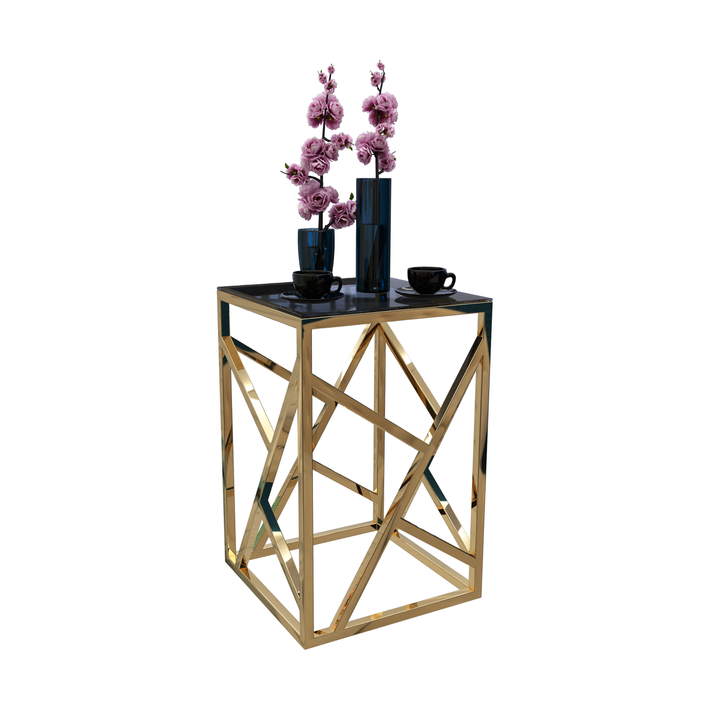 Compact Side Table – MDF, 60x40cm