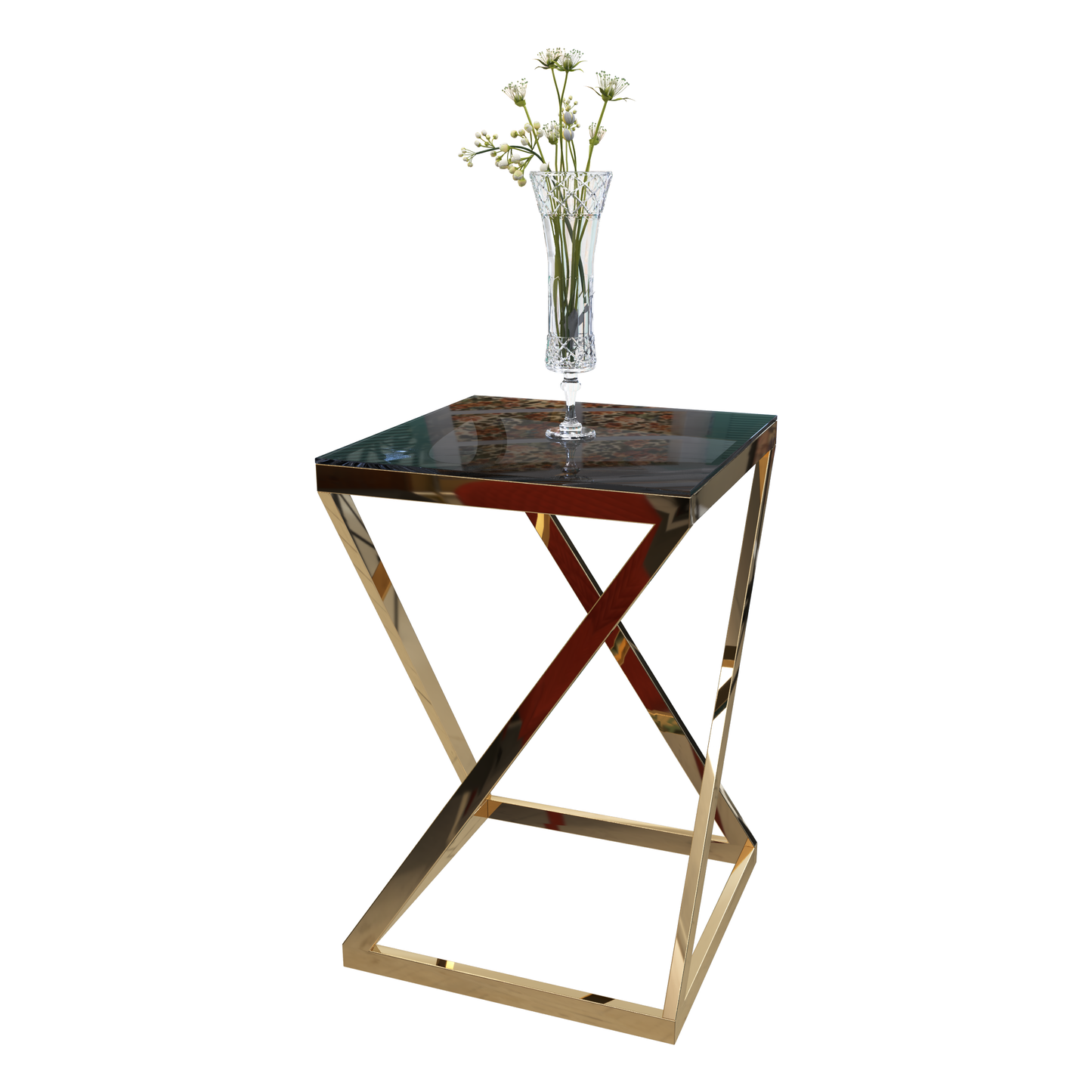 Compact Side Table – MDF, 60x40cm