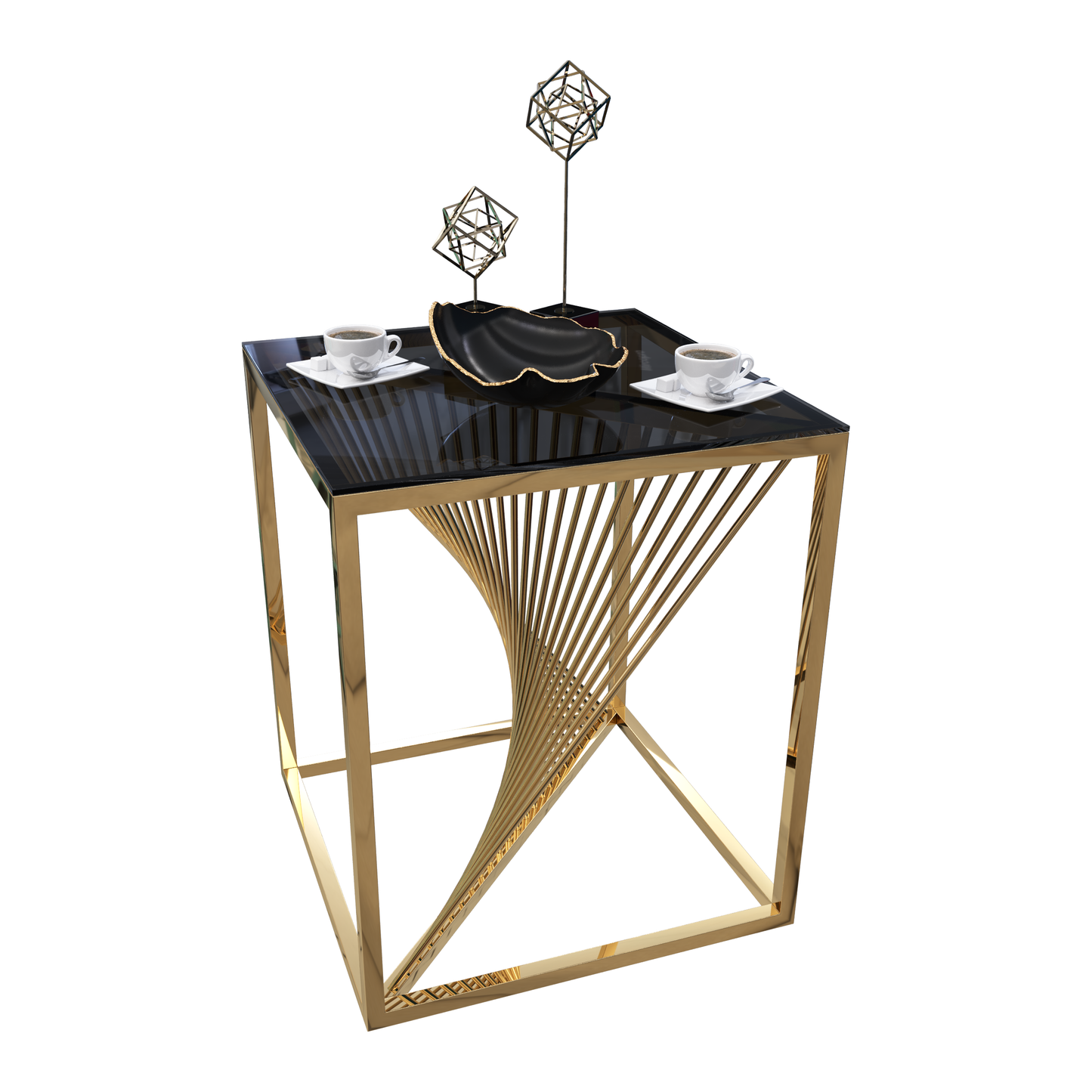 Compact Side Table – MDF, 60x45cm