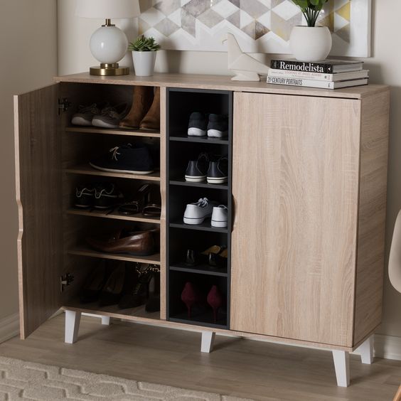 Large Shoe Rack – Wooden, 120x40cm