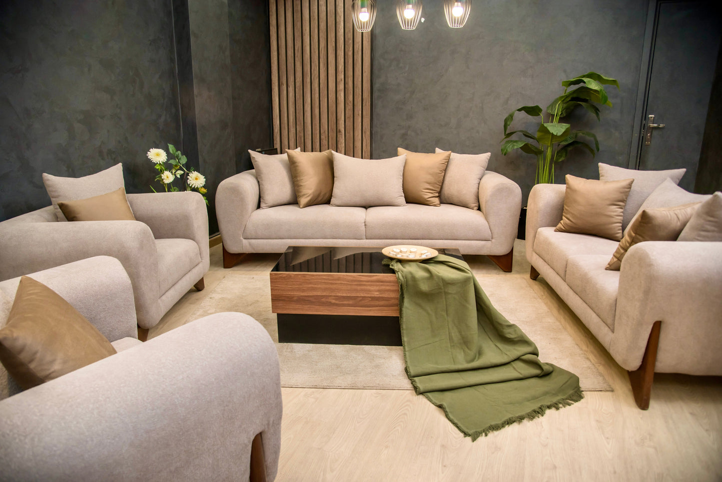 طقم غرفة معيشة إسبانية | V38-LRS2