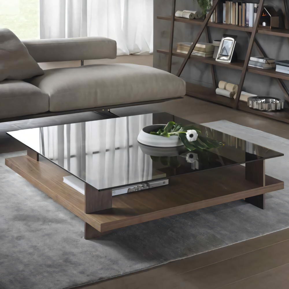 Side Table – Wooden, 90x90cm