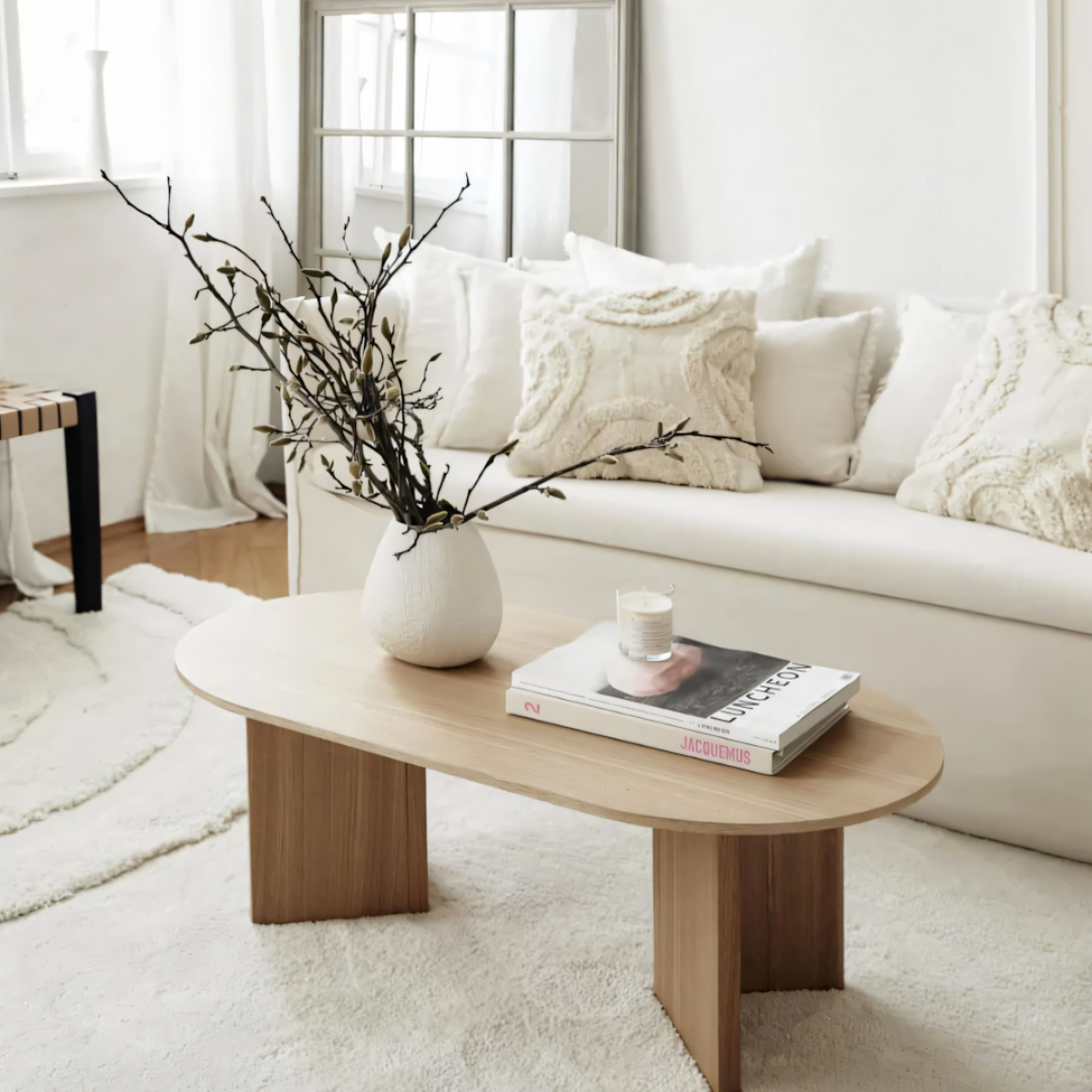 Large Side Table – Wooden, 100x50cm