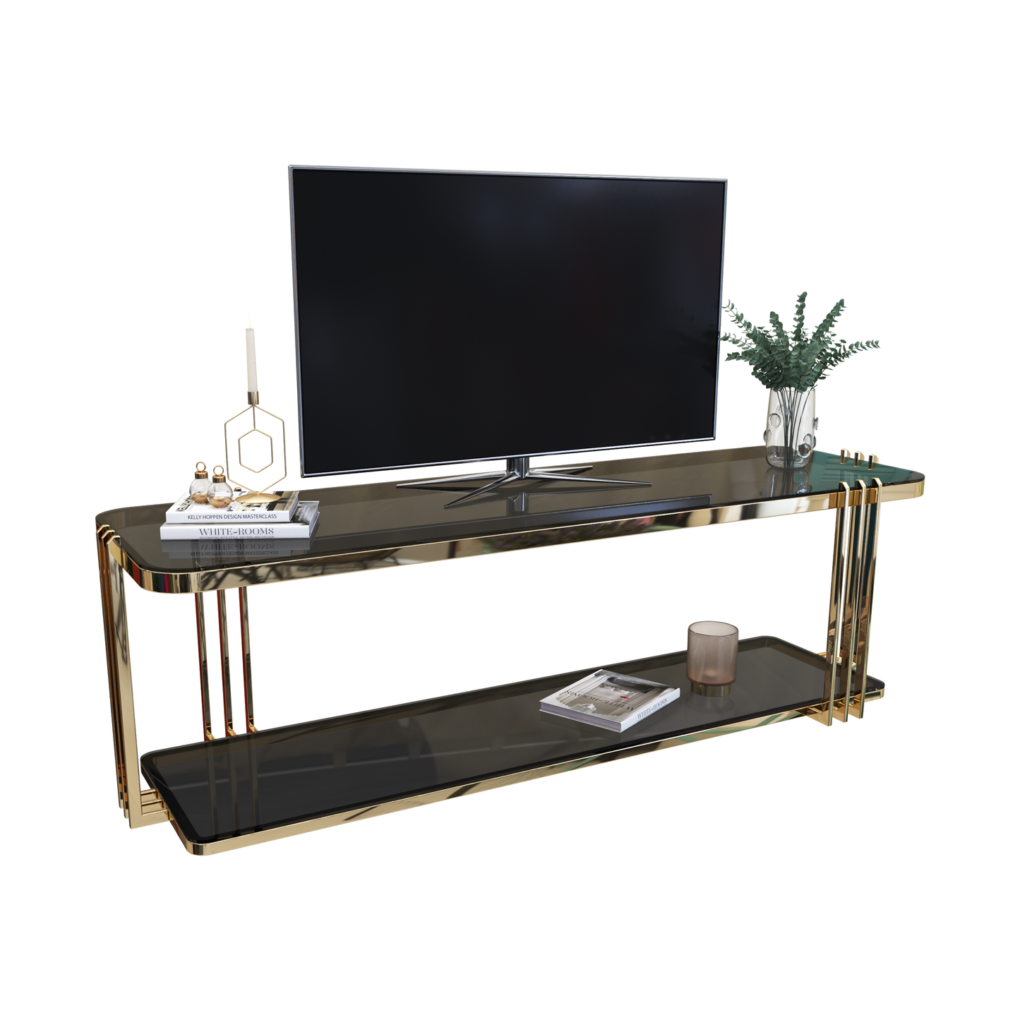 وحدة تلفزيون مدمجة – MDF، 50×45 سم