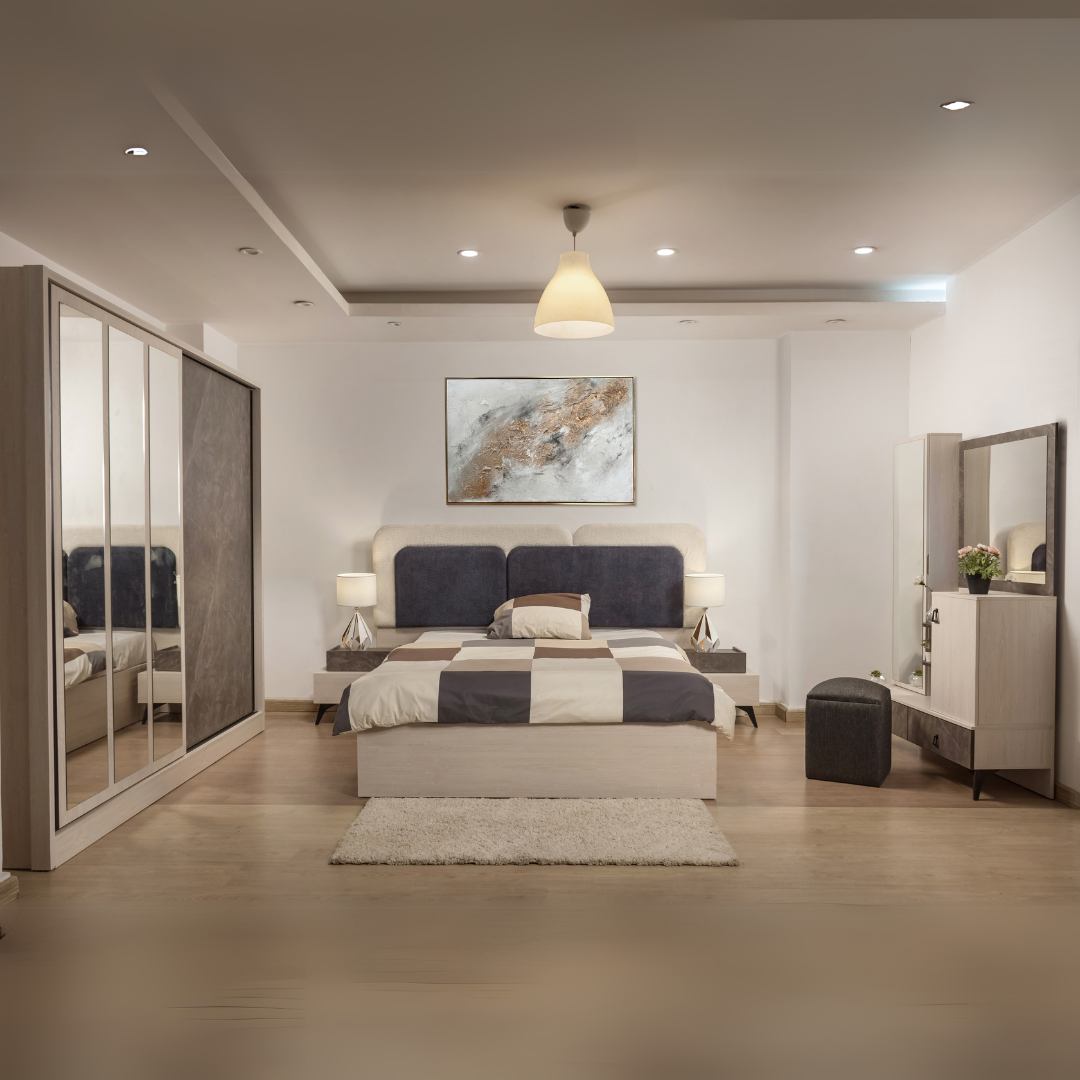 طقم غرفة نوم روز | V37-BRS-13