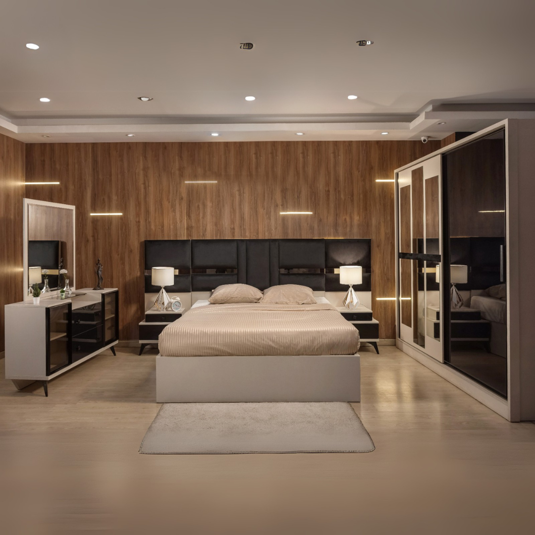 طقم غرفة نوم نيو جوليا | V37-BRS-15