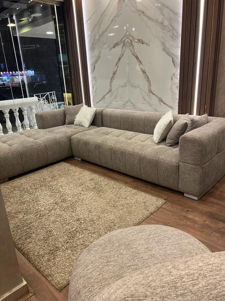 Oversized Sofa – Linen, 320x220cm