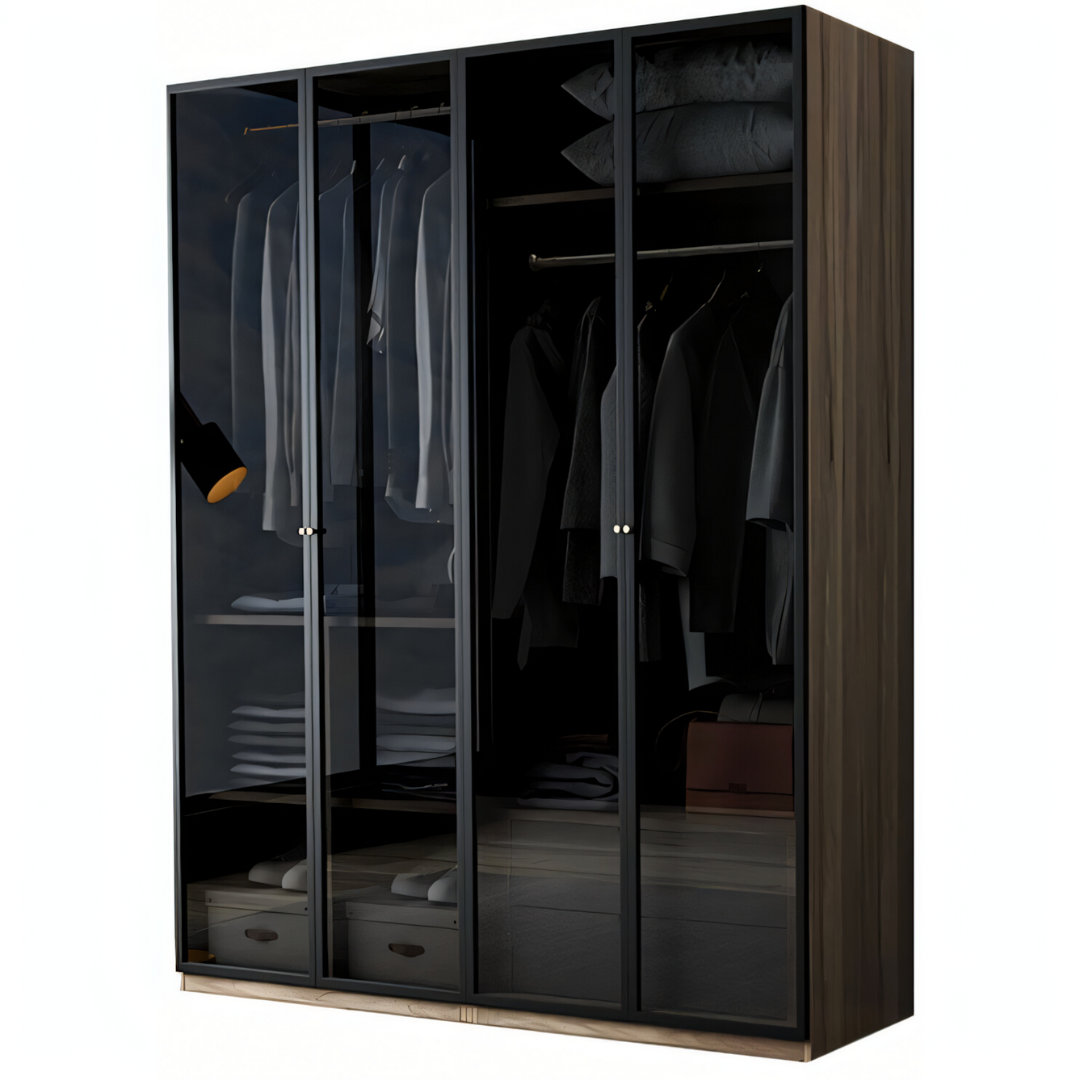 Wardrobe – Brown & Black, 160x50cm