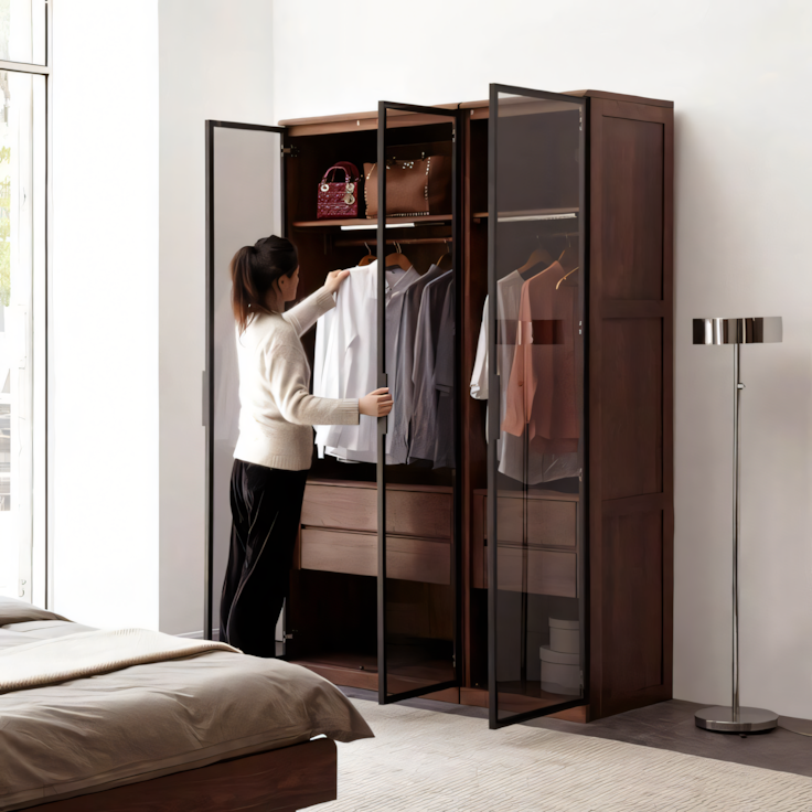 Wardrobe – Brown, 140x50cm