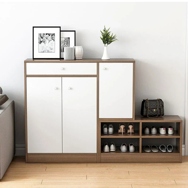 Large Shoe Rack – Wooden, 140x40cm