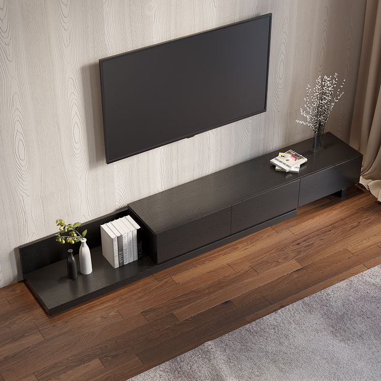 Large TV Unit – Black, 240x40cm