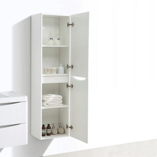 Spacious Bathroom Unit – White, 40x30cm