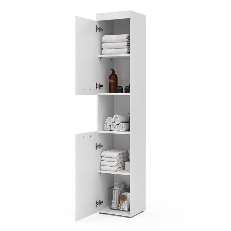 Compact Bathroom Unit – White, 35x30cm