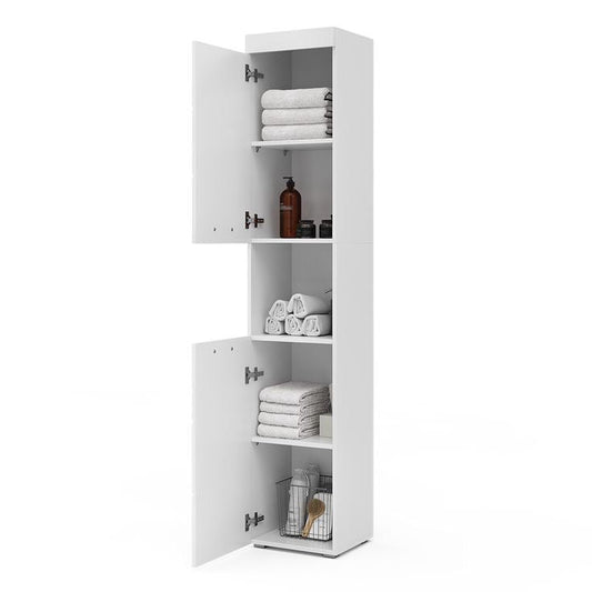 Compact Bathroom Unit – White, 35x30cm
