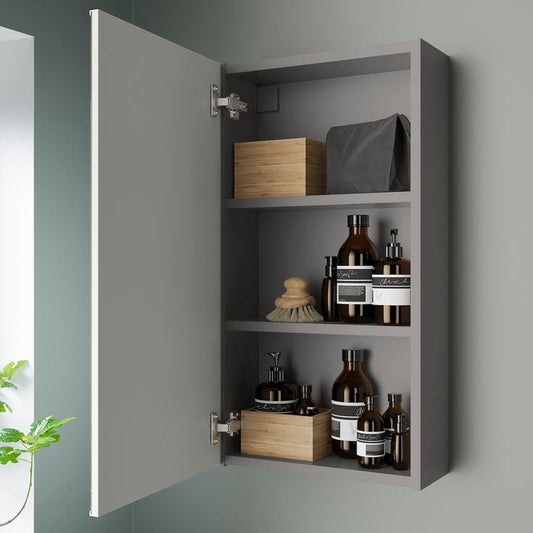 Spacious Bathroom Unit – Grey, 40x20cm
