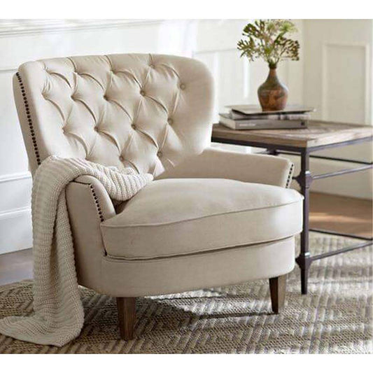 Recliner – Beige, 90x90cm