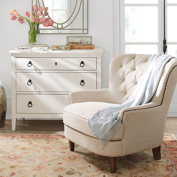 Recliner – Beige, 90x90cm