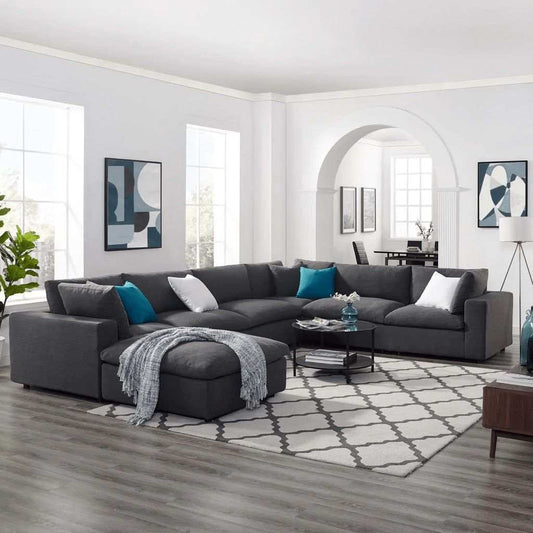 Oversized Sofa – Linen, 330x220cm