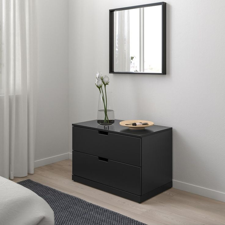 Compact Drawer Unit – Black, 60x40cm