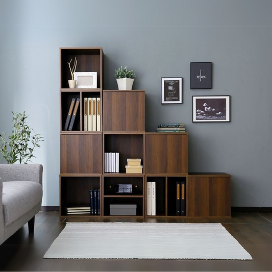 وحدة عرض بنية - 160 × 40 × 160 سم | DU13 