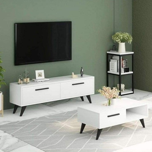 Compact Side Table – MDF, 40x40cm