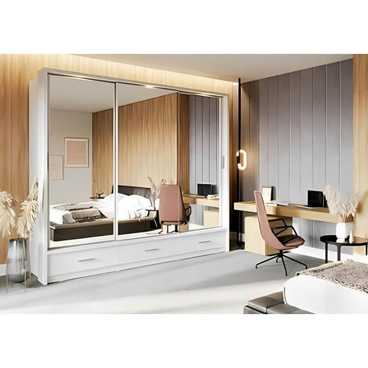 Spacious Wardrobe – MDF, 50x200cm