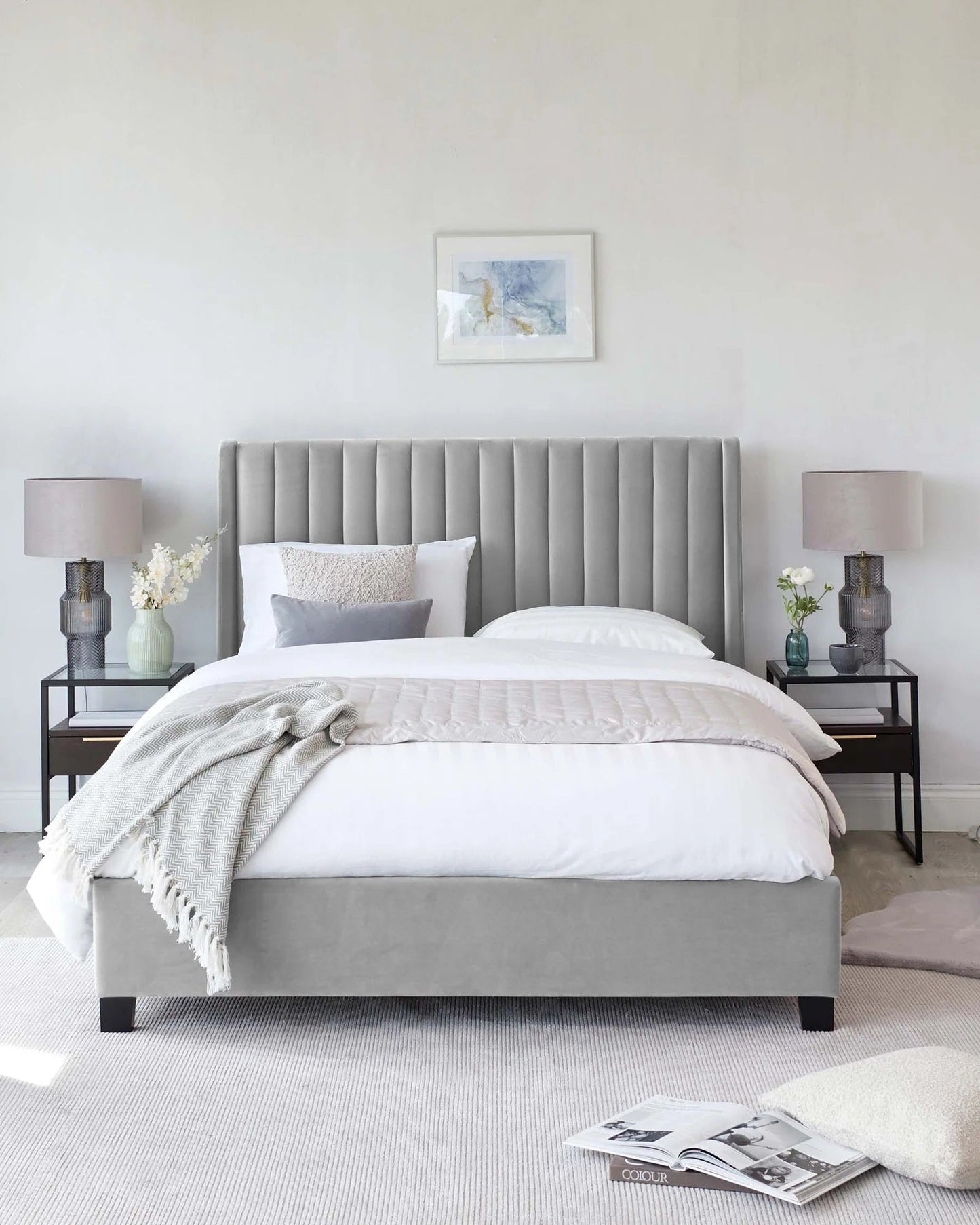 Bed – Grey, 100x195cm