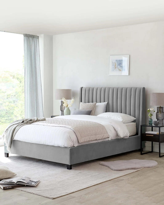 Bed – Grey, 100x195cm