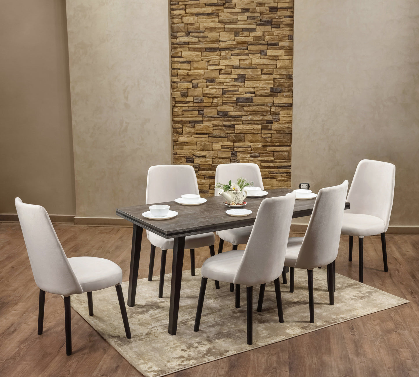 Dining Table - 160 x 80 x 76 cm | HA-DT-118