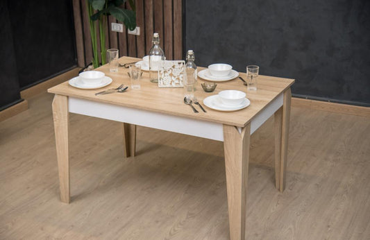 طاولة طعام - 120 × 80 × 76 سم | HA-DT-2 