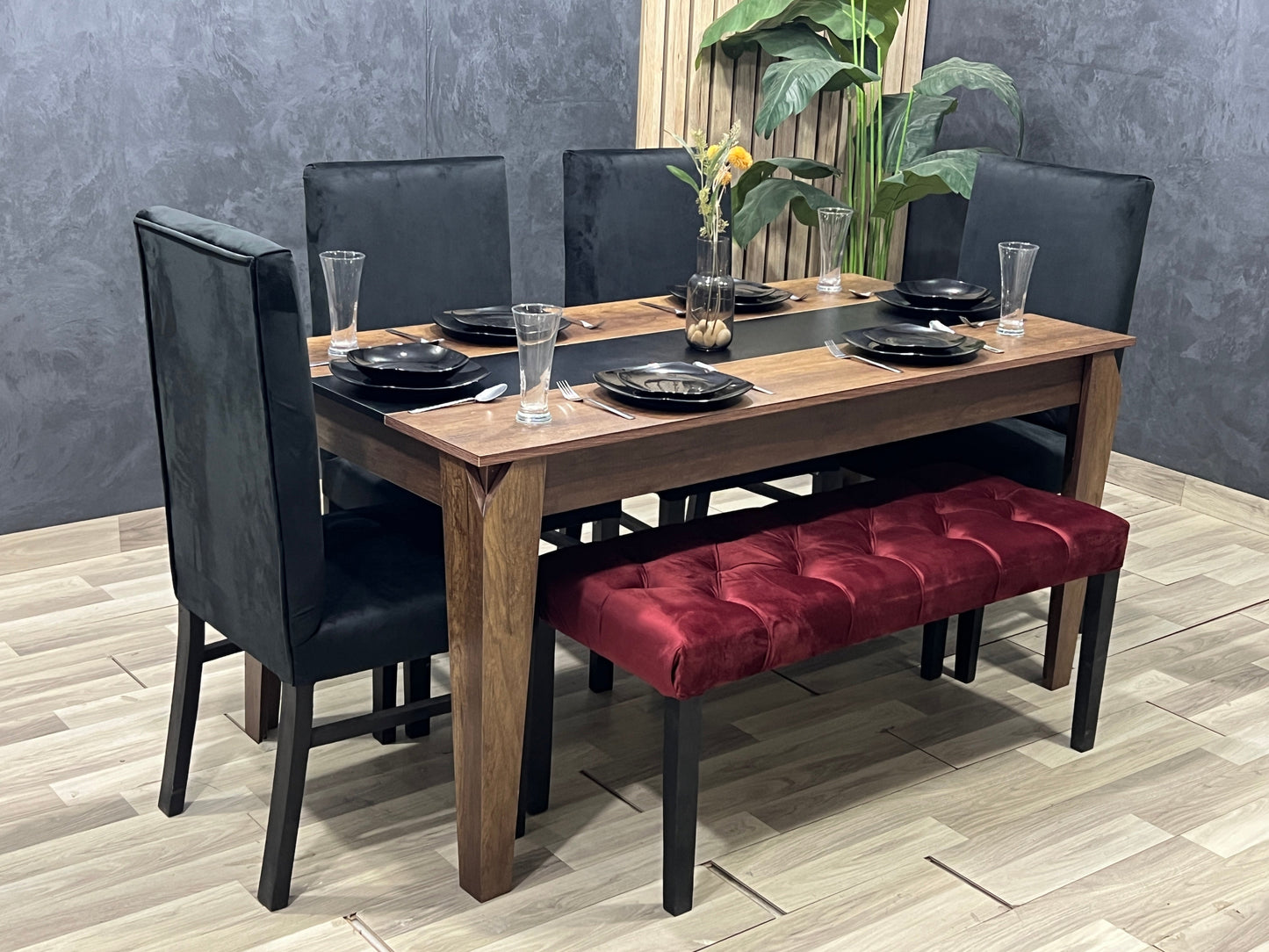 Dining Table - 160 x 80 x 76 cm | HA-DT-38